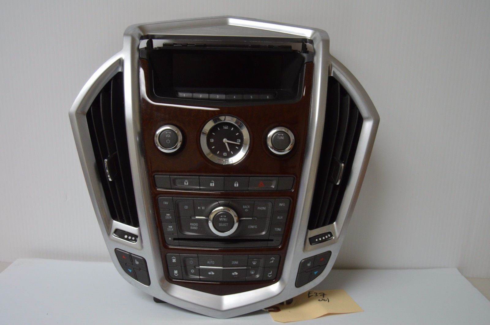 2011 Cadillac SRX RADIO FACE PLATE ONLY Display Screen CLIMATE