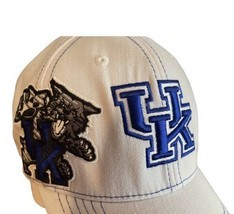 University of Kentucky Wildcats UK Cap Hat White One Size NCAA - $17.00