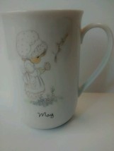 Vintage 1984 Precious Moments Collectible Coffee Tea Mug Cup for May - 8 oz - $14.85