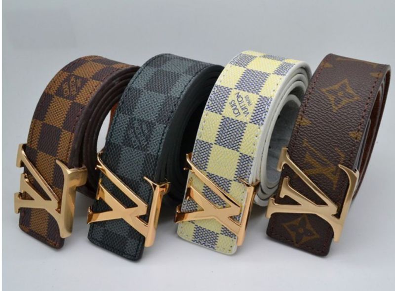 Men’s Fashion Damier Belts Collection In 4 Colors Pattern - Fast Shipping - Belts