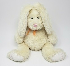 14 &quot;mary meyer soft yellow bunny rabbit stuffed animal toy lovely w v - $36.10