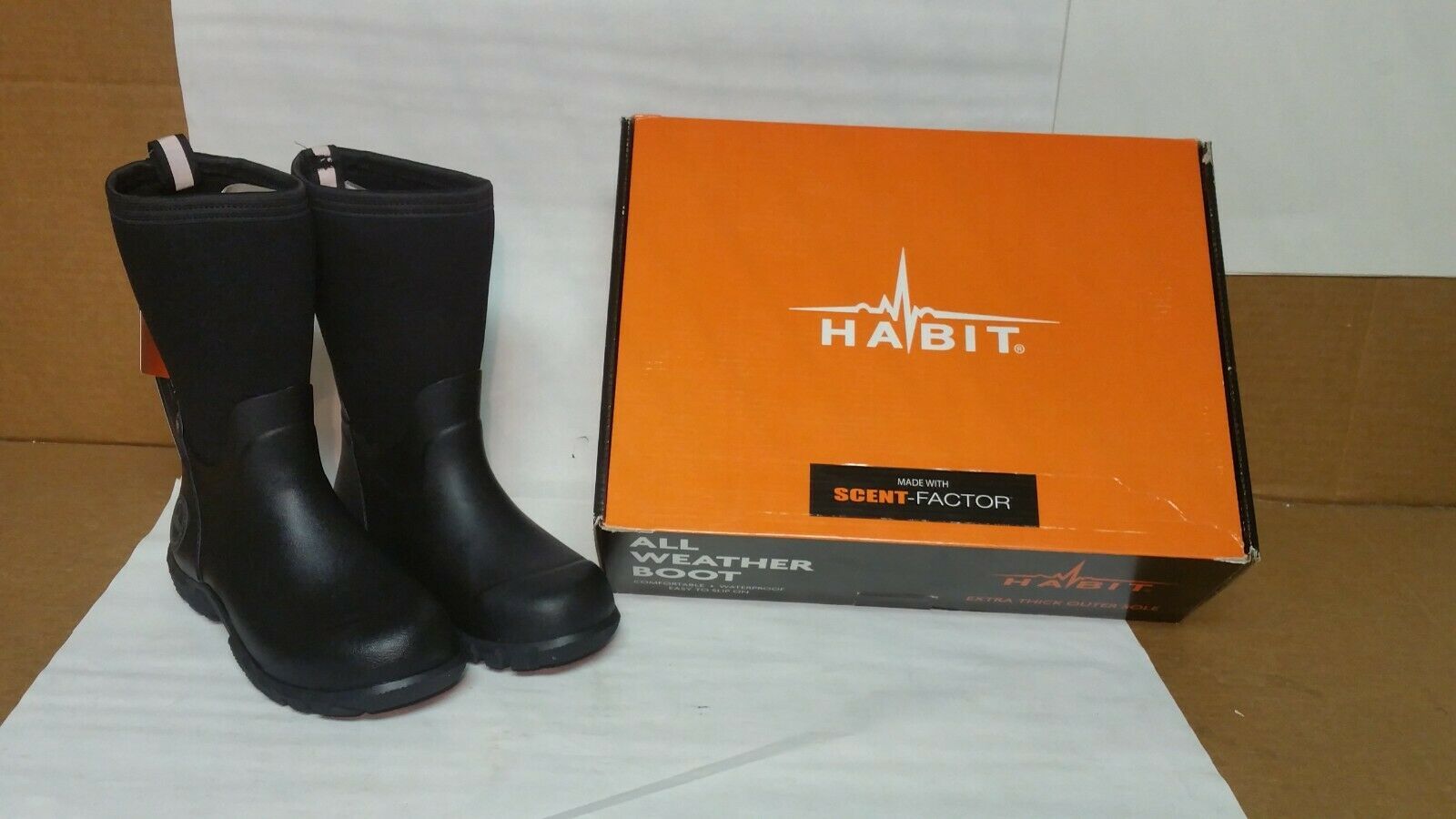 Habit AllWeather Boot Black FW1009 Boots