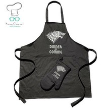 Premium Quality Dinner is Coming Game of Thrones Inspired Apron for Cook... - $55.15
