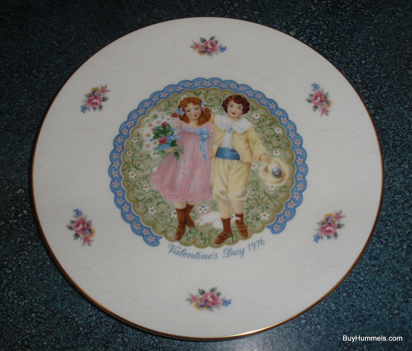 1976 Royal Doulton Valentines Day Collectors Plate CHRISTMAS GIFT