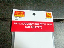 Micro-Trains Stock # 00312030 Replacement Bolster Pins (Atlas Type) N-Scale image 2