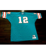 BOB GRIESE 72/17-0 HOF 90 MIAMI DOLPHINS SIGNED AUTO MITCHELL & NESS JERSEY JSA - $296.99