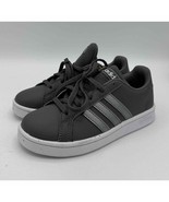 Adidas Grand Court Sneakers Little Kids Size 11 Grey/Silver New With Tags - $37.62