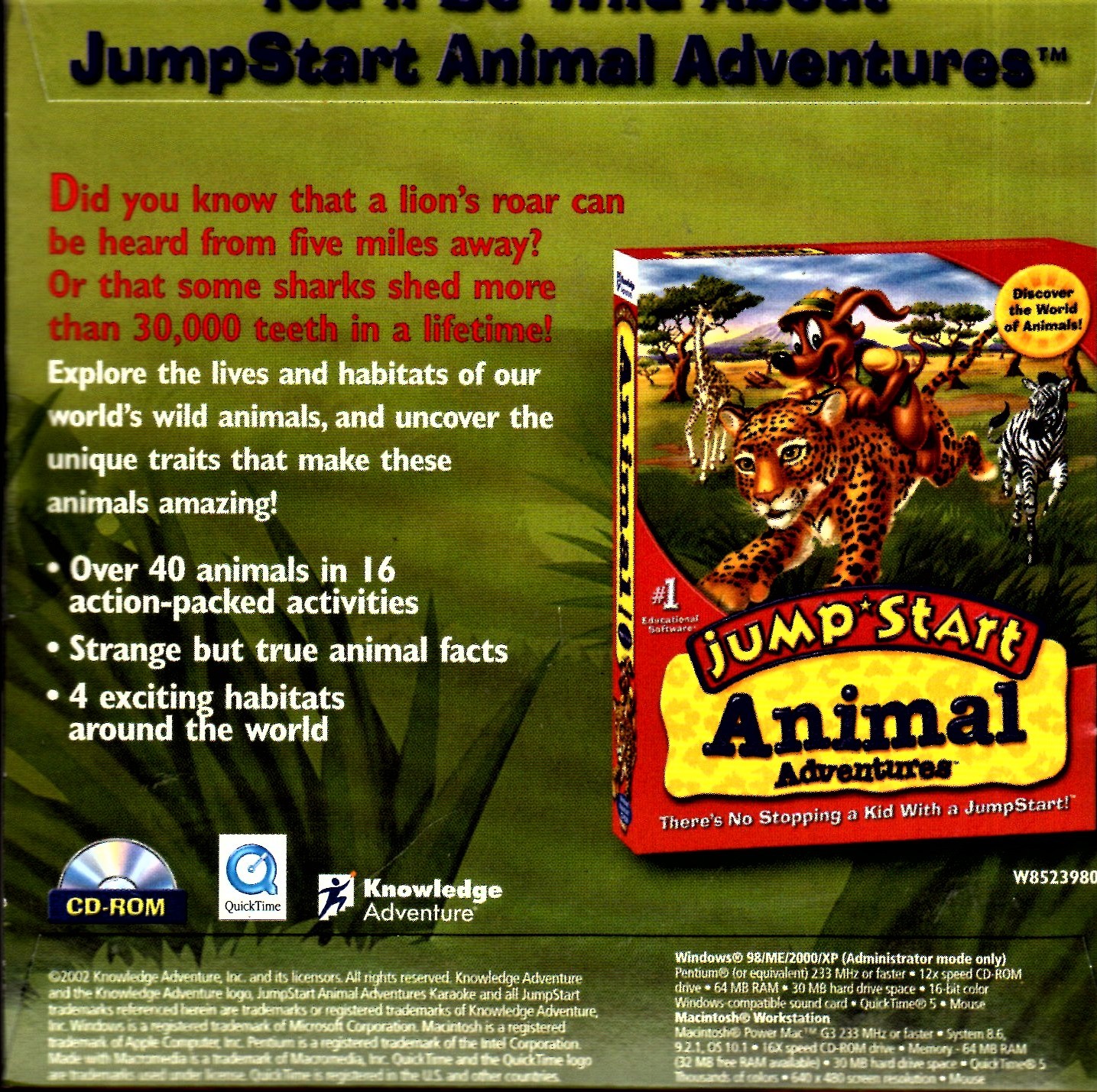 jumpstart animal adventures 2002