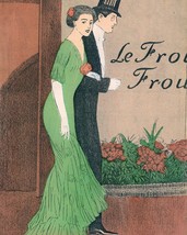 Le Frou Frou: Couple Walking By Flowers - $12.82+