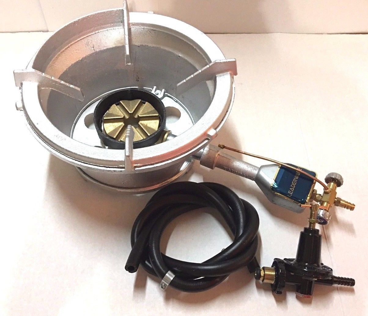 1pc High Pressure Propane Gas Burner Manual 12" Mouth Up to 119000 BTU