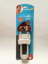 Safety 1st Cabinet Slide Lock 3 Pack Fits Knobs Handles Up To 5.5” Apart - $8.99