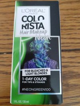Loreal Paris Colo Rista 1-Day Color For Strands And Tips/Neon Green - $9.75