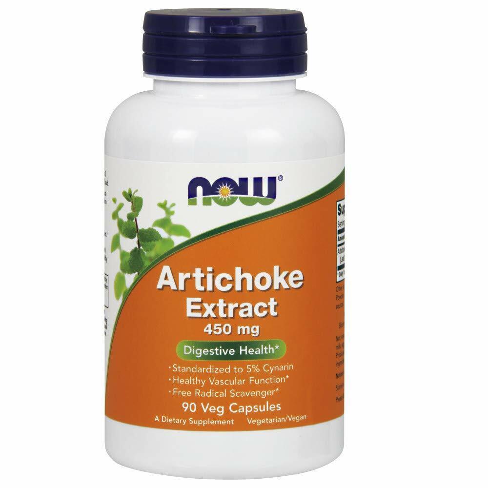 Now Foods Artichoke Extract 450mg, Veg-capsules, 90-Count - $18.20