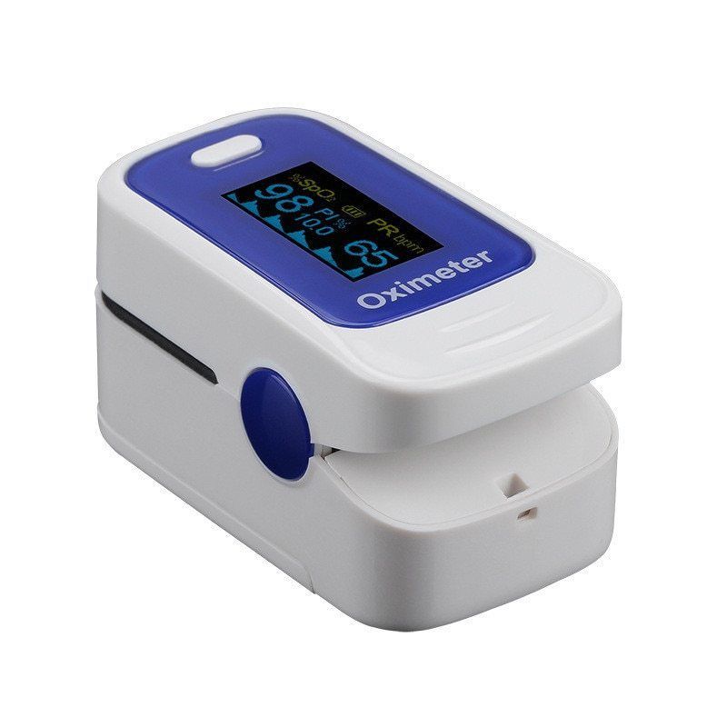 JZIKI® Finger Pulse Oximeter Blood Oxygen SPo2 Oxymeter Saturation