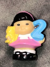 Fisher Price Little People Rare Hard To Find Girl “ 2” - $34.99