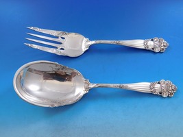 Georgian by Towle Sterling Silver Salad Serving Set 2pc All Sterling Original 9" - $701.91