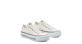 Converse Chuck Taylor All Star Low Lift Off White New Platform - $99.03