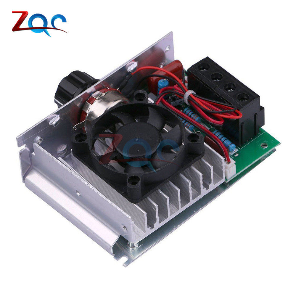 10000W 110V220V AC SCR Voltage Electronic Regulator Fan Motor Speed Controller Speed Controls