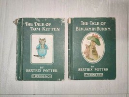 Vintage 1932-35 The Tale of Tom Kitten Benjamin Bunny Beatrix Potter Boo... - $29.95