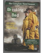Breaking Bad Season 3 DVD Aaron Paul, Bryan Cranston Complete Third Season - $19.75