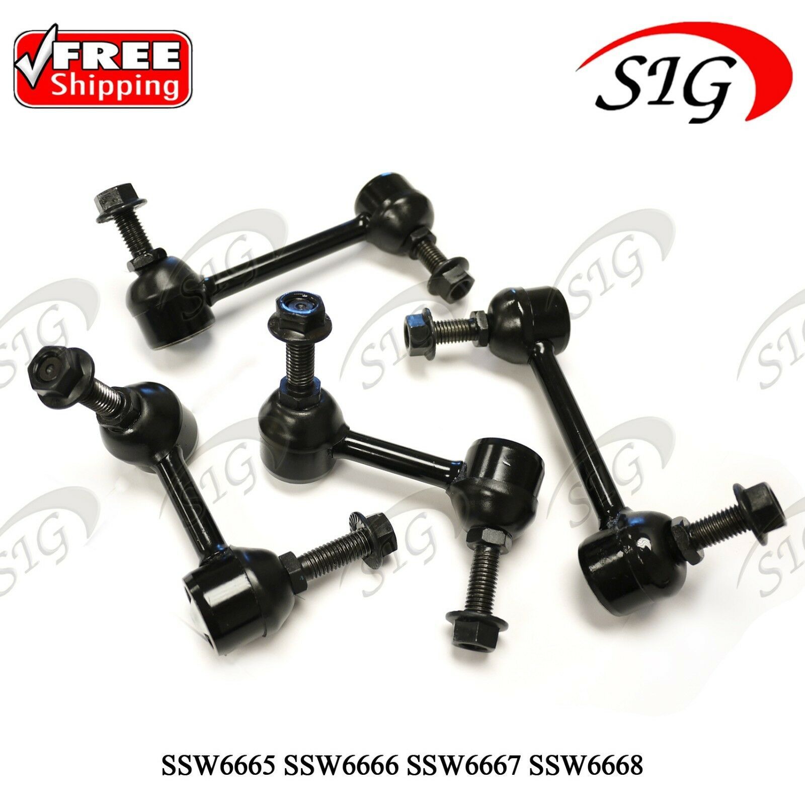 4Pc JPN Front Rear Suspension Sway Bar Link Kit For Chevy Trailblazer