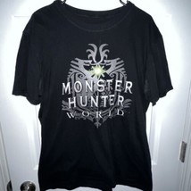 Monster Hunter World Logo Capcom Video Game Men's T Shirt  - $11.29