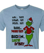 Grinch - Hate, Hate, Hate - Biden... Loathe Entirely - #FJB - Lets Go Br... - £9.60 GBP+