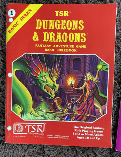 TSR Dungeons & Dragons Basic Set 1011 1980 - Full Sets