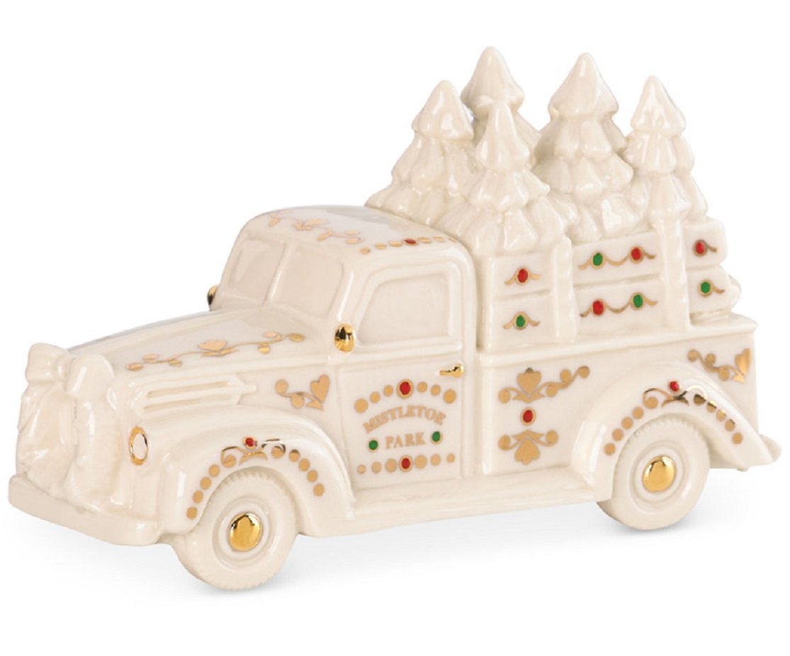 Lenox Mistletoe Park Truck with Trees - Figurines