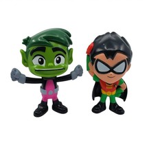 McDonalds Happy Meal Toys Robin And Beast Boy Teen Titans Go Figures Lot Of 2 - $14.50