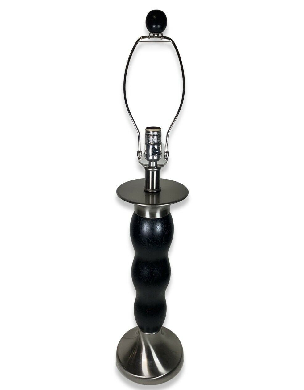 Modern Contemporary Luxury Harp & Cross Flower Table Lamp