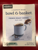 BOWL AND BASKET FRENCH ROAST COFFEE KCUPS 36CT - $12.83