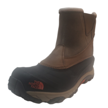 The North Face Mens Chilkat III Pull-On Boot Mudpack Brown Bombay Orange 7.5 - $107.98