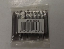 Bosch 02793 #2 Phillips & Slotted 2" Double End Screw Tips 10 Pack - $2.97