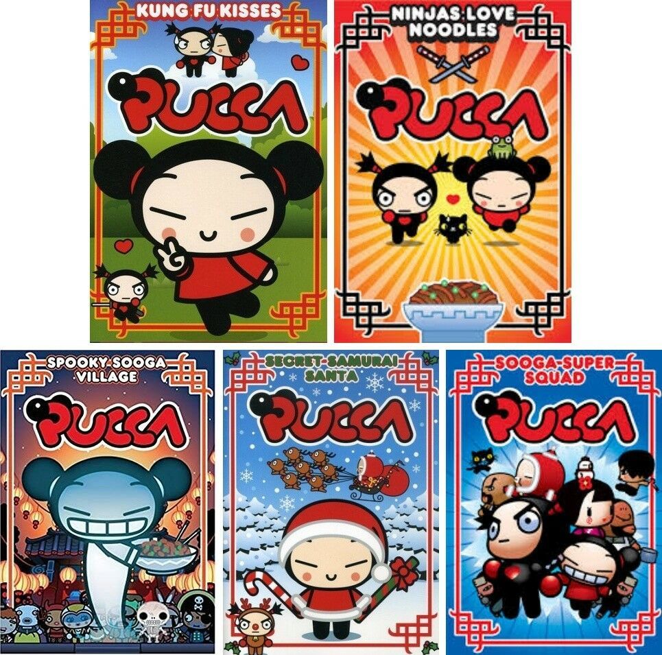 Pucca Korean Animated Disney TV Series Complete Collection NEW DVD ...