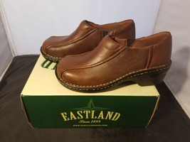 NIB Eastland Size 5.5 Medium Tracie Brown Colorway Slip On Clog Boots 3019-02M - $38.72