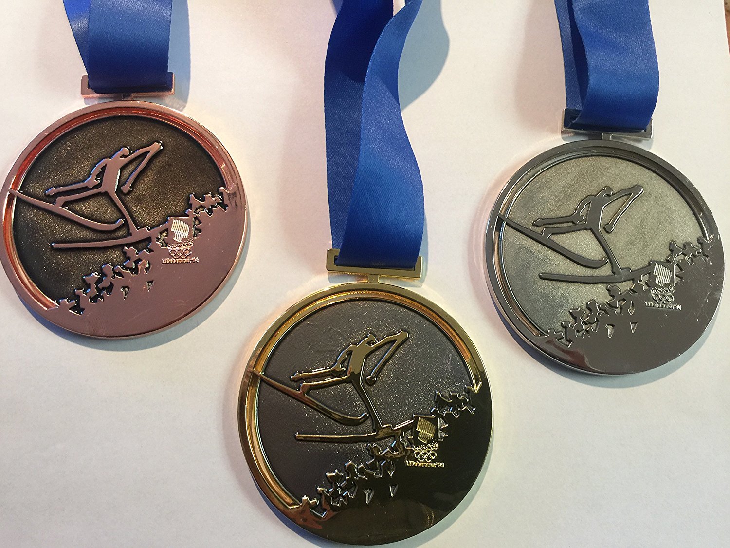 1994 Lillehammer Norway OLYMPICS Olympic Souvenir SET GOLD SILVER