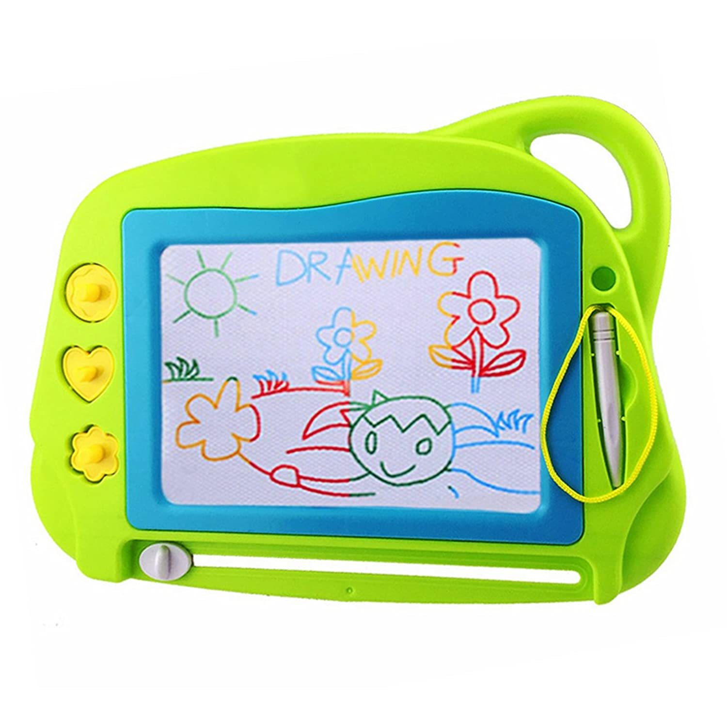 Ic Drawing Board Mini Doodle, Erasable Writing Sketch Colorful Pad Are