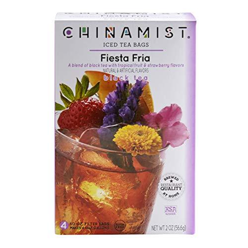 China Mist Fiesta Fria Black Iced Tea Bags Each Tea Bag Yields 1/2