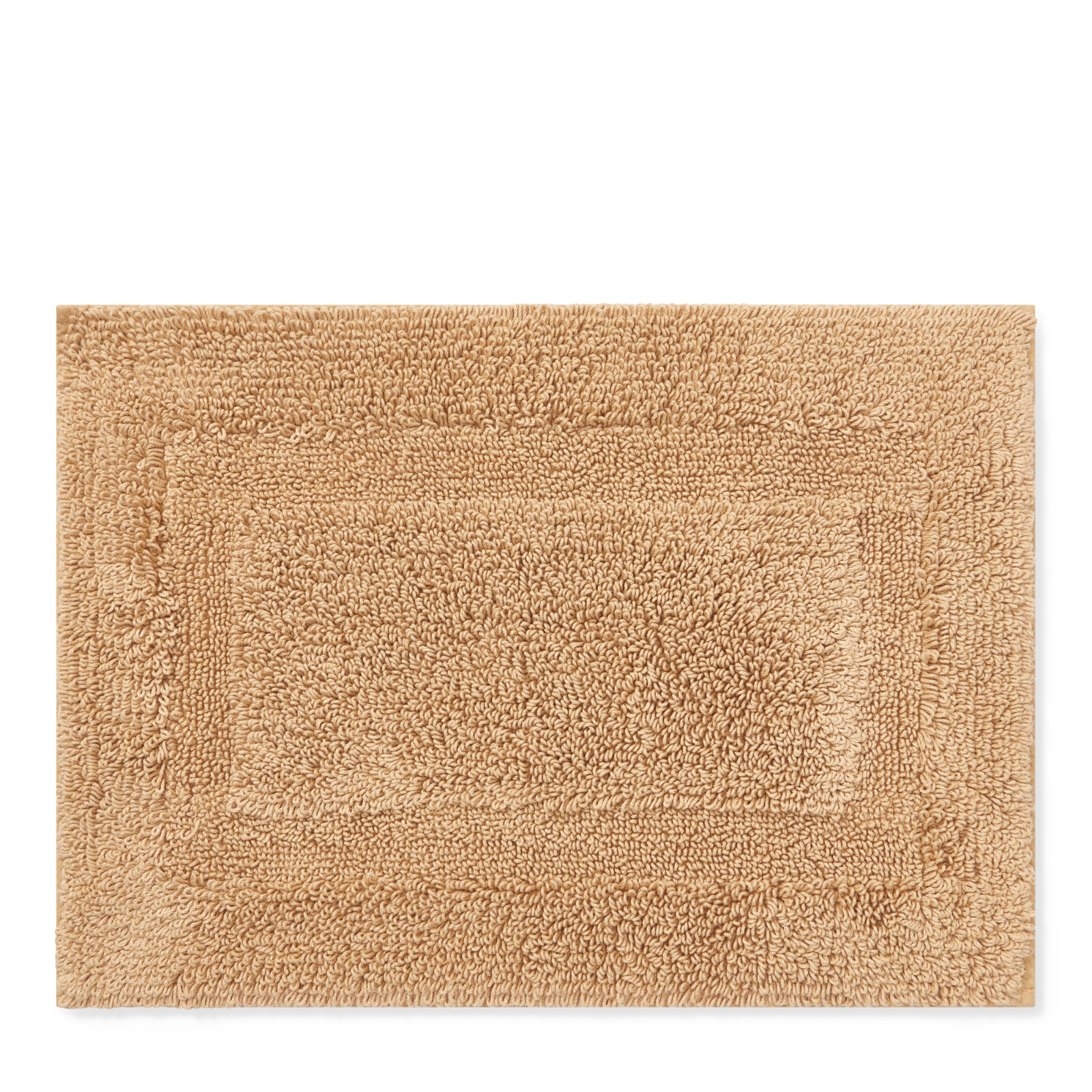 New Ralph Lauren Bath Rug 21 X 34 Wescott Collection Soft Ochre Beige