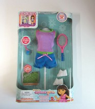 2009 Mattel Teenage Dora Explorer Girls Sports Styles TENNIS OUTFIT for ... - $7.99