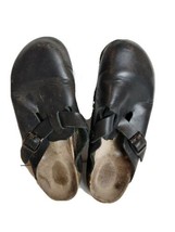 Vintage Birkenstock Made In Germany Leather Womens Slip On Sandals size 40 8.5 - $31.16
