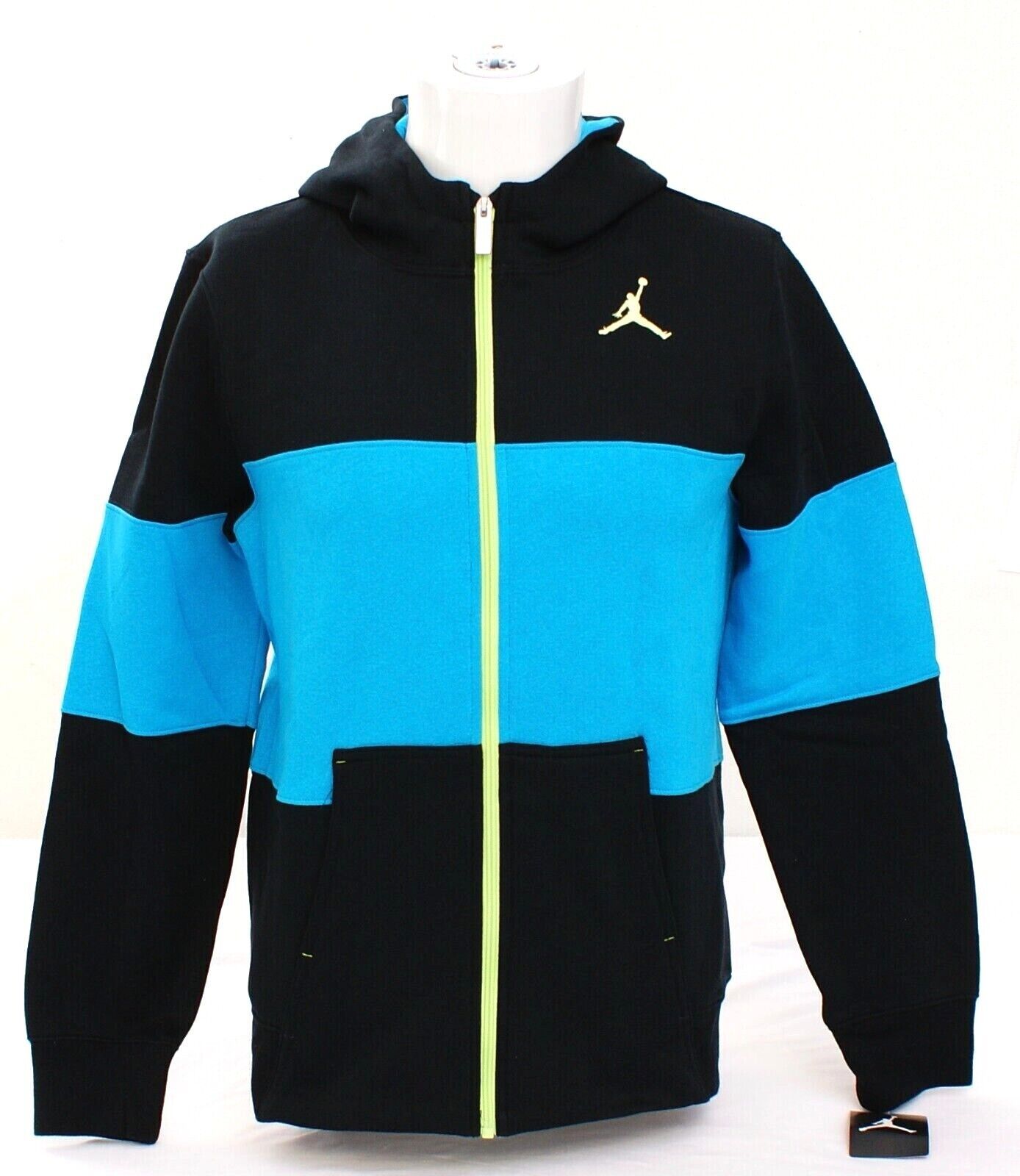 Nike Jordan Jumpman Black u0026 Blue Zip Front and 41 similar items