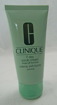 Clinique 7 Day Scrub Cream Rinse-Off Formula 2.5 oz 75ml  - $15.83