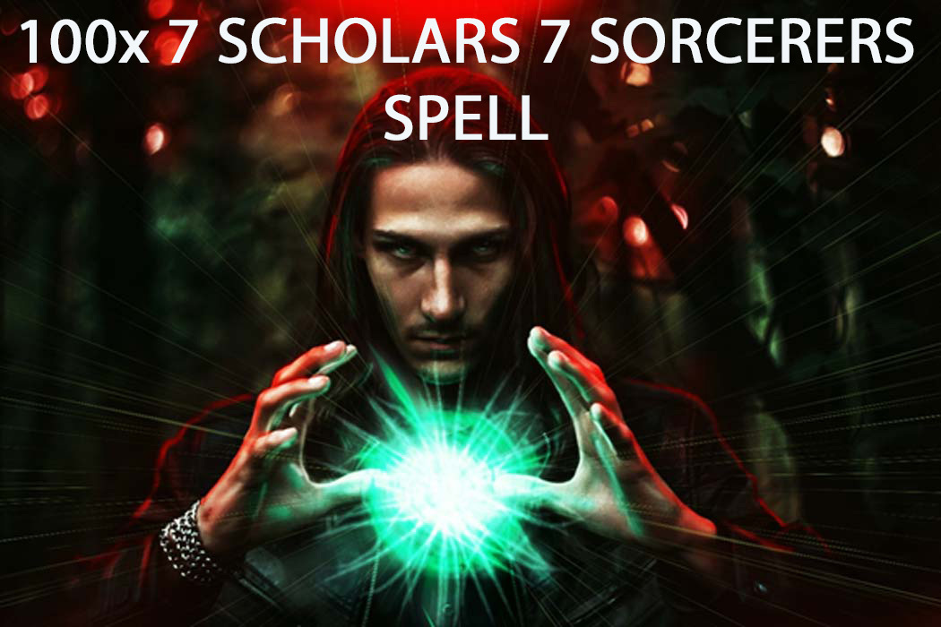 100X 7 SCHOLARS THE SEVEN SORCERERS GIFTS EXTREME HIGH MAGICK RING PENDANT