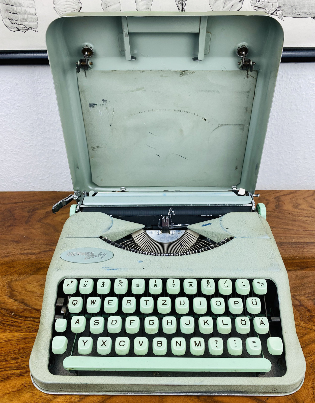 HERMES Baby Typewriter Hermes Typewriter Swiss Model Decorative