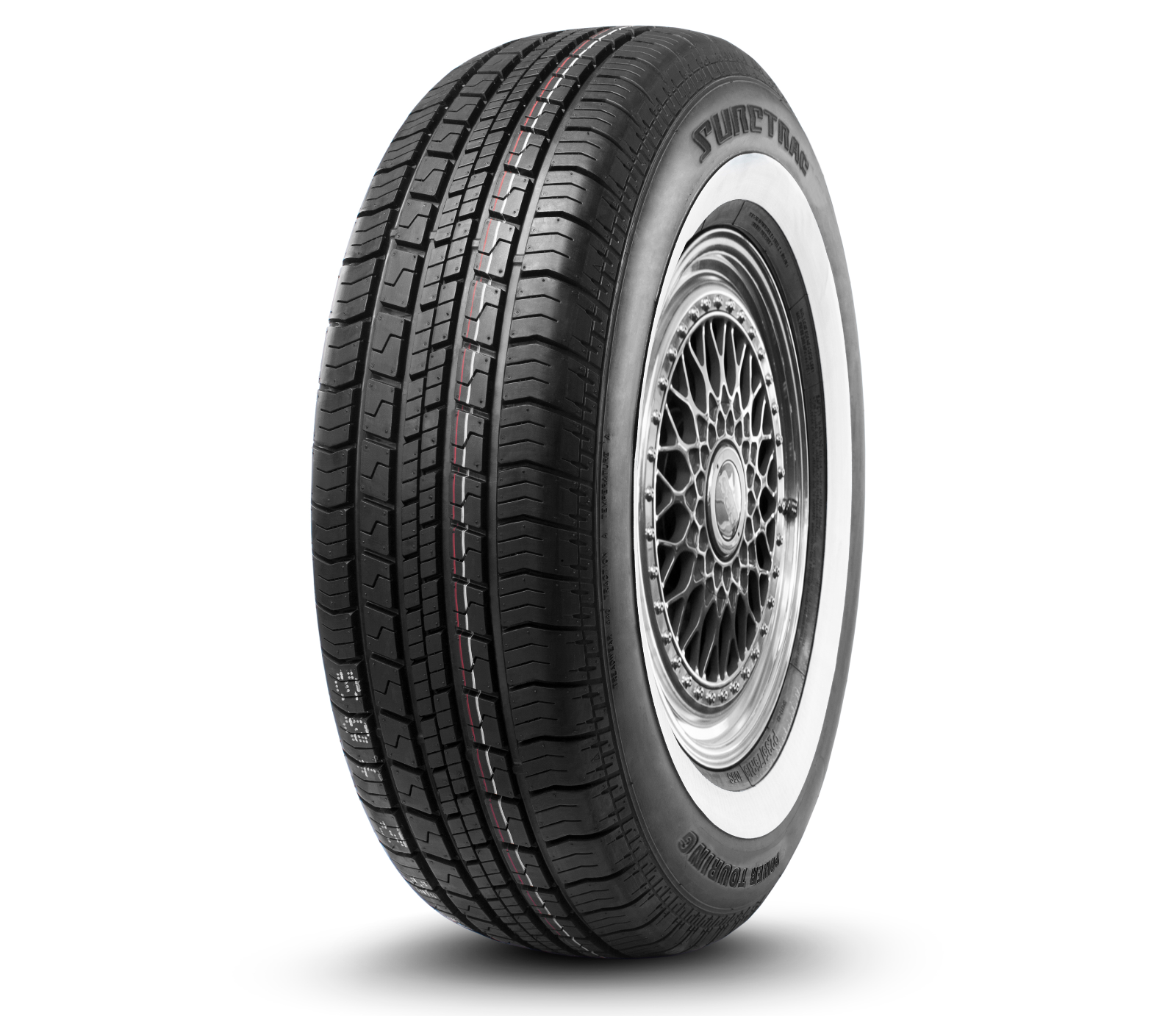 P235/75R15 SURETRAC Power Touring 105S SL WSW (WIDE WHITE SIDEWALL) 1.5