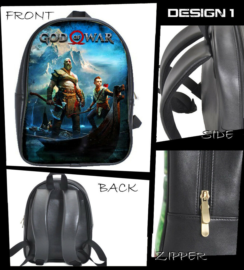 God of War PS4 (2018) Custom School Bag Backpack PS4 game theme