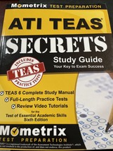 ATI TEAS Secrets Study Guide: TEAS 6 Complete Study Manual, Full-Length ... - $34.64