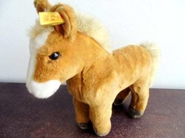 STEIFF Germany FERDY BLOND Cavallo horse pferd 072642 Original with butt... - $65.00